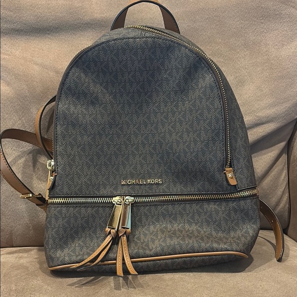 Michael Kors Handbags - Michael Kors Monogram Backpack - New Without Tags